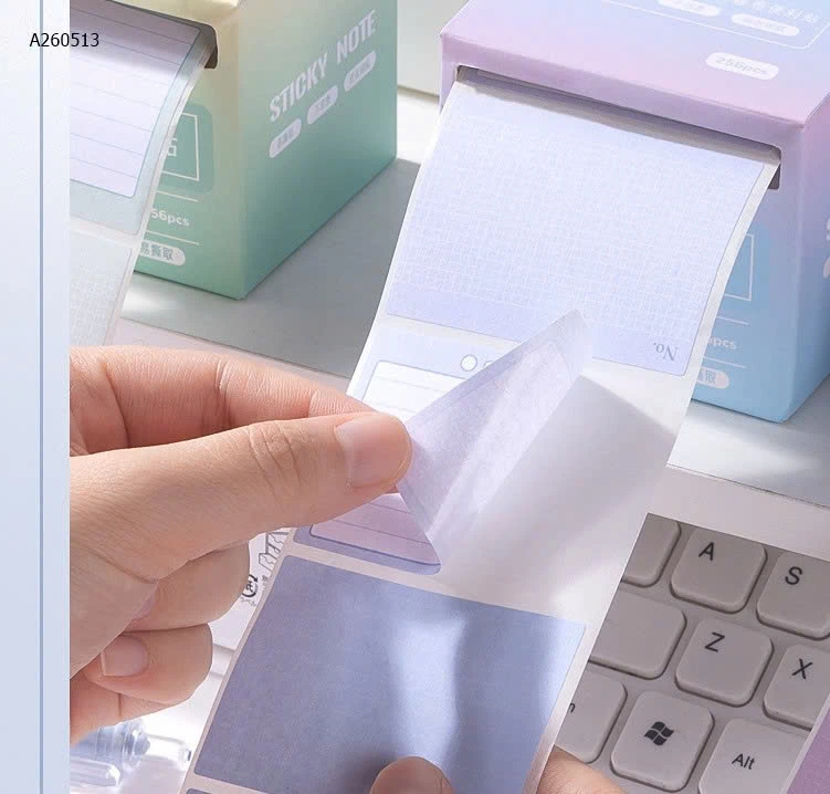   GIẤY GHI CHÚ TIỆN LỢI  - Sỉ 75k/set 4 cuộn mix