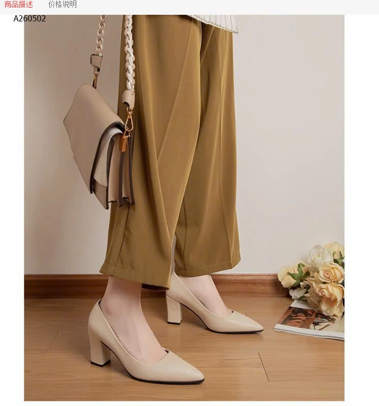 GIÀY CÔNG SỞ GÓT VUÔNG NỮ  - sỉ 119k