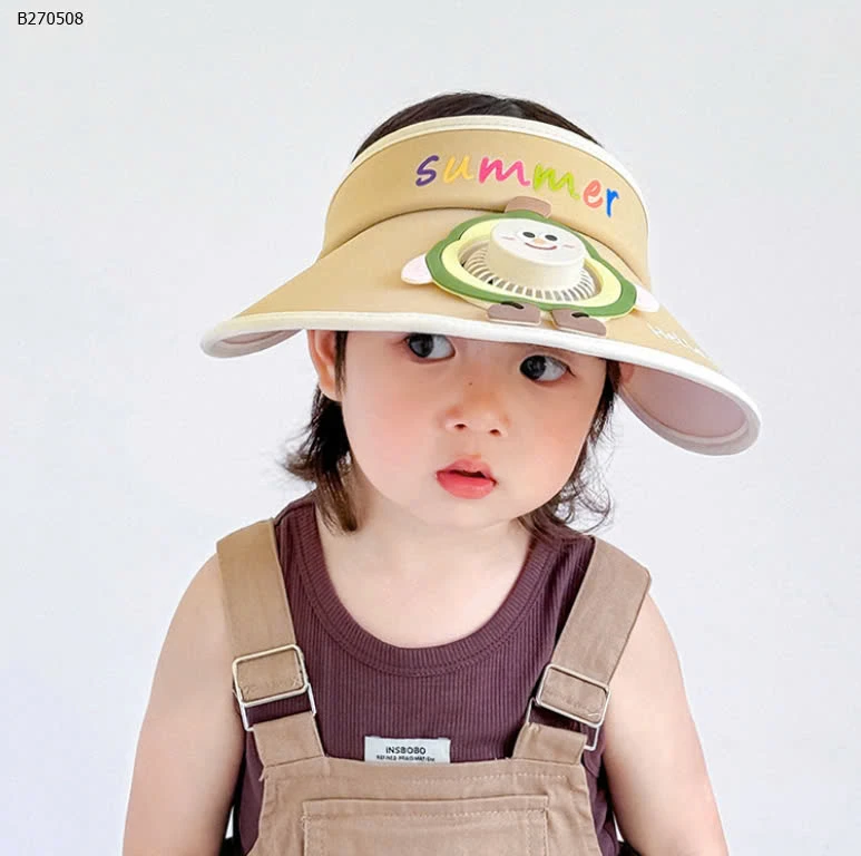 MŨ CHỐNG NẮNG KÈM QUẠT -sỉ 114k