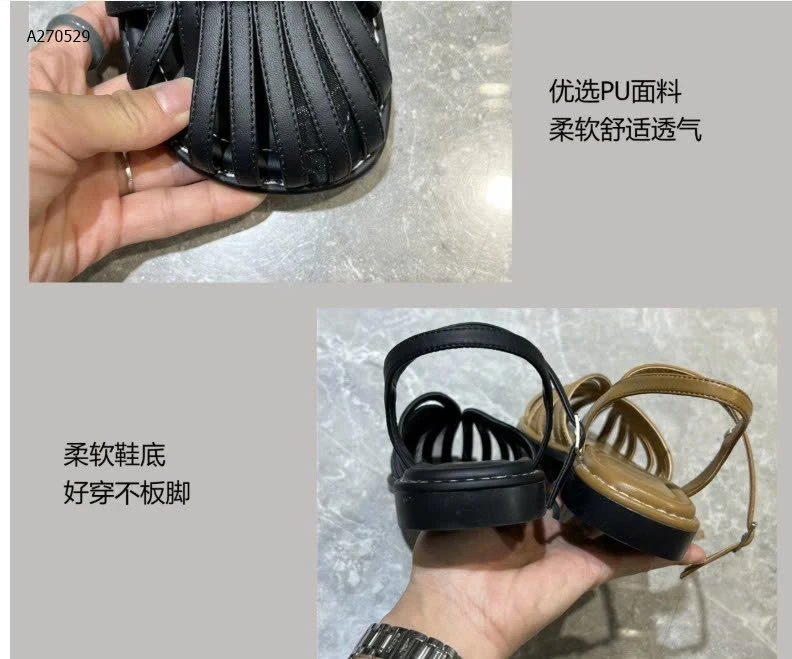 DÉP SANDAL RỌ QUAI MẢNH CHO NỮ -Sỉ 166k