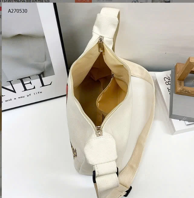 TÚI VẢI ĐEO VAI -Sỉ 62k