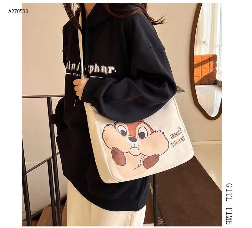 TÚI VẢI ĐEO VAI -Sỉ 62k