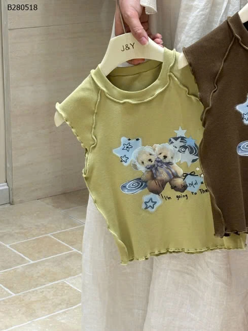 ÁO SÁT NÁCH HÌNH CHÚ GẤU BG-Sỉ 133k