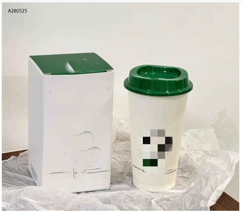 Ly giữ nhiệt to khủng 710ML STB X SNOOPY PINK - sỉ 145k