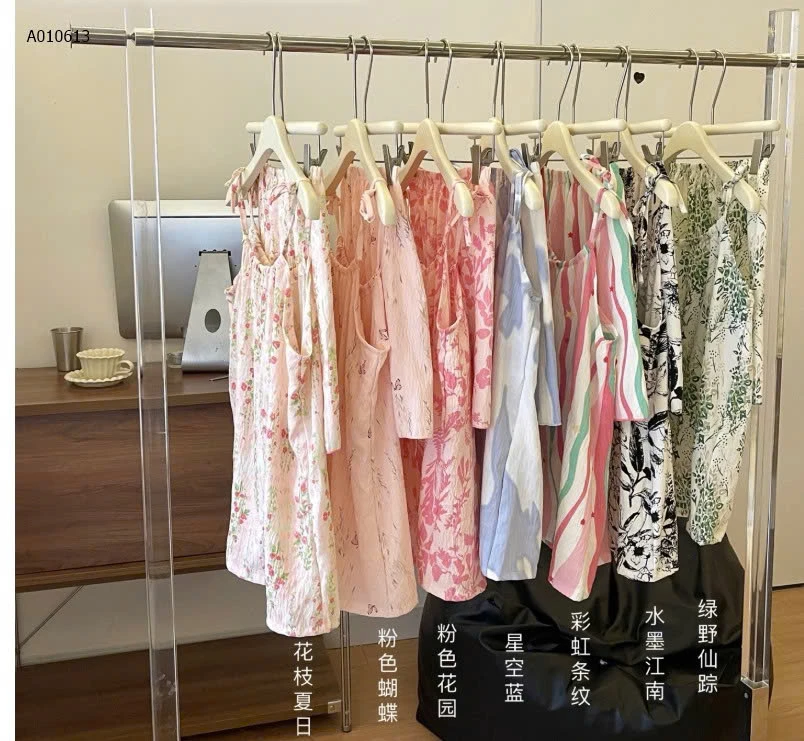 BỘ MẶC NHÀ 2S KÈM BRA-Sỉ 95k