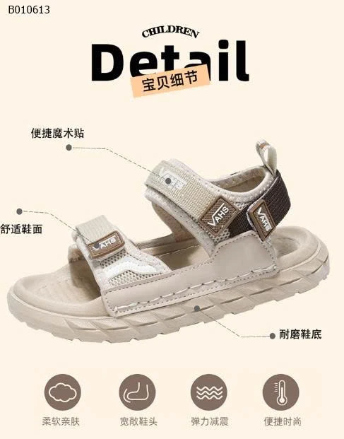 DÉP SANDAL CHO BÉ TRAI- sỉ 23-25: 147k 26-30: 155k 31-36: 163k