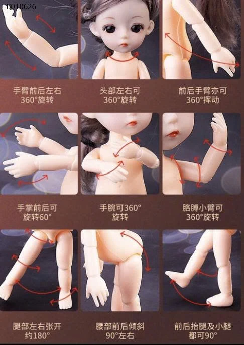 SET 5 BÚP BÊ XINH BÉ - sỉ 150k