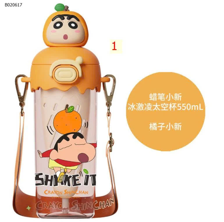 BÌNH NƯỚC NHỰA CRAYON SHIN CHAN CHO BÉ -sỉ 169k