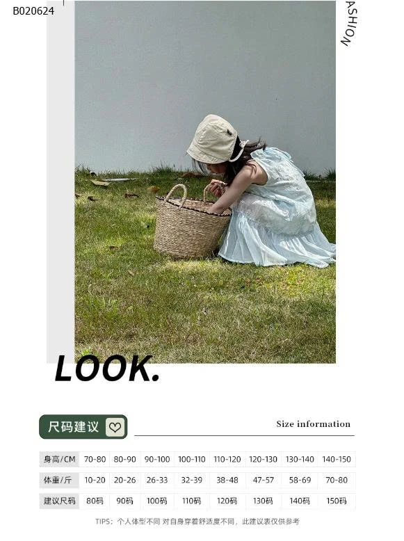 VÁY XANH CHO BÉ YÊU -sỉ 211k