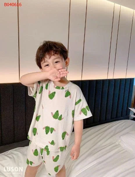 SET BỘ NGỦ CUTE CHO BÉ6 - sỉ 98k/set 2 bộ chọn màu size
