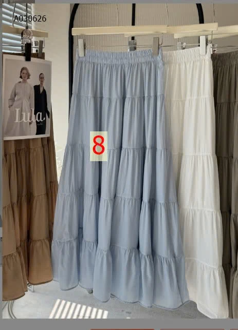 CHÂN VÁY TẦNG DÀI ANNA-Sỉ 159k