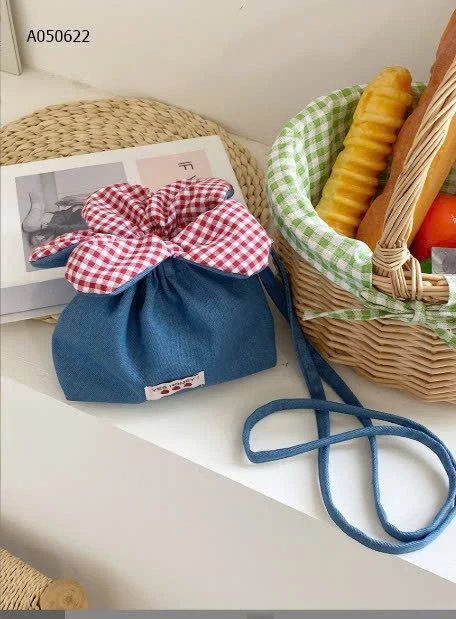 TÚI MINI PHỐI KẺ ĐỎ - sỉ 67k