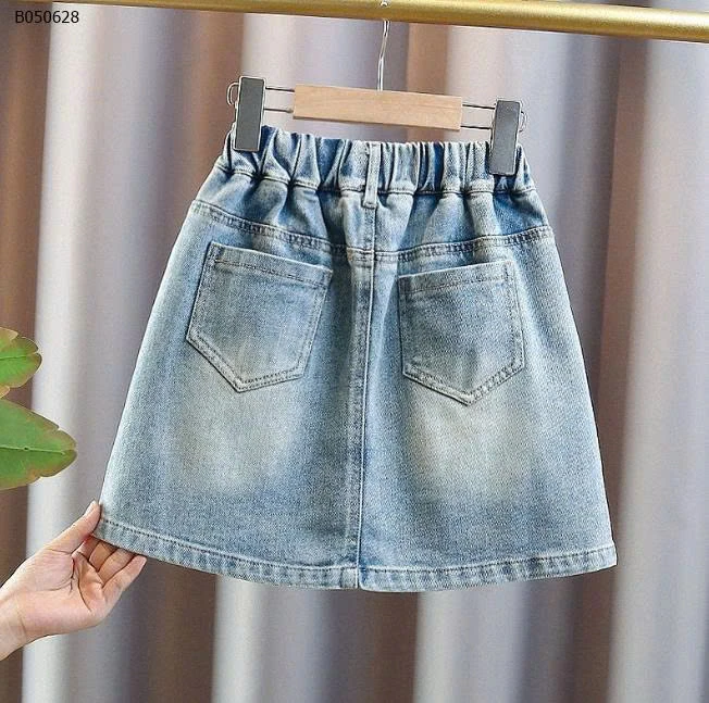 CHÂN VÁY JEAN CHO BÉ   - sỉ 114k