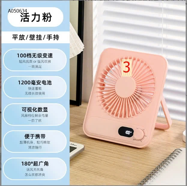 Quạt để bàn văn phòng-Sỉ 123k
