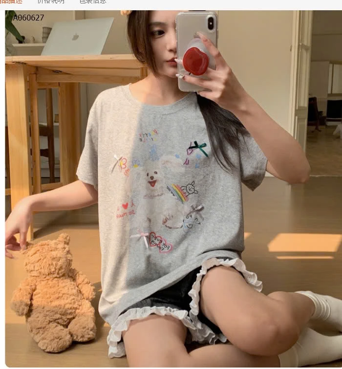  BỘ CỘC MẶC NHÀ QUẦN MIX REN - sỉ 150k