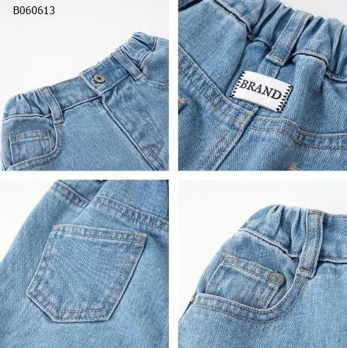 QUẦN SHORT JEAN TRƠN – ITEM “PHẢI CÓ” TRONG TỦ ĐỒ CỦA BÉ3 - sỉ 120k