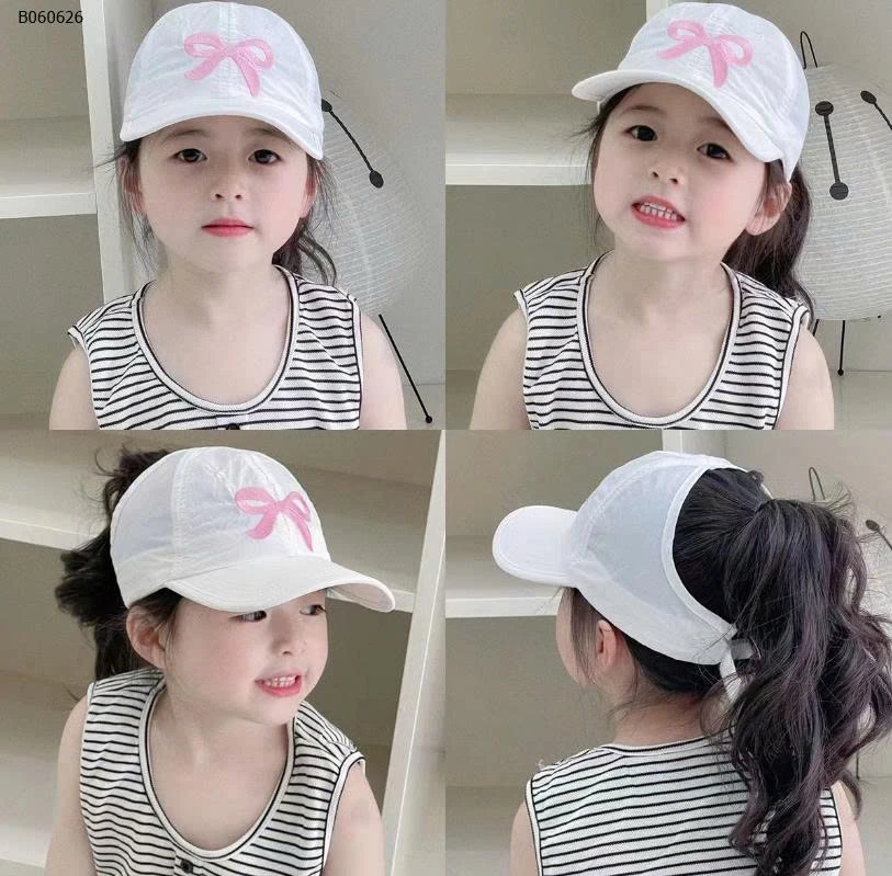 MŨ LƯỠI TRAI NỬA ĐẦU CHO BÉ HÃNG CHAOZHUO - sỉ 44k