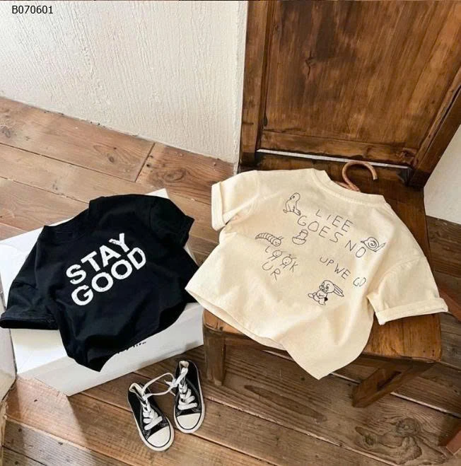 ÁO CỘC TAY CHO BÉ-Sỉ 70k