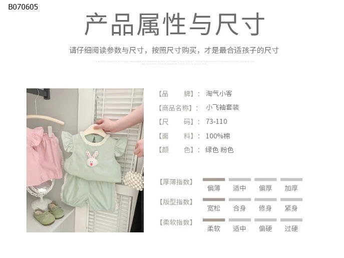 SET BỘ SÁT NÁCH CHÚ THỎ BG  -Sỉ 155k