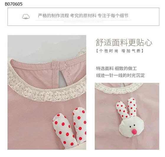 SET BỘ SÁT NÁCH CHÚ THỎ BG  -Sỉ 155k