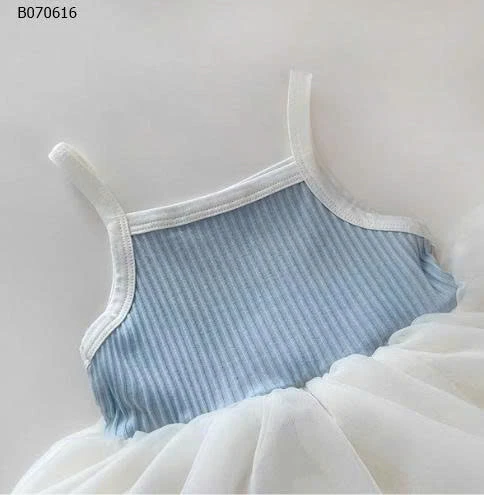 VÁY 2 DÂY PHỐI BÈO TẦNG  BG-sỉ 99k