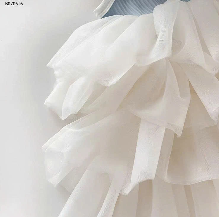 VÁY 2 DÂY PHỐI BÈO TẦNG  BG-sỉ 99k