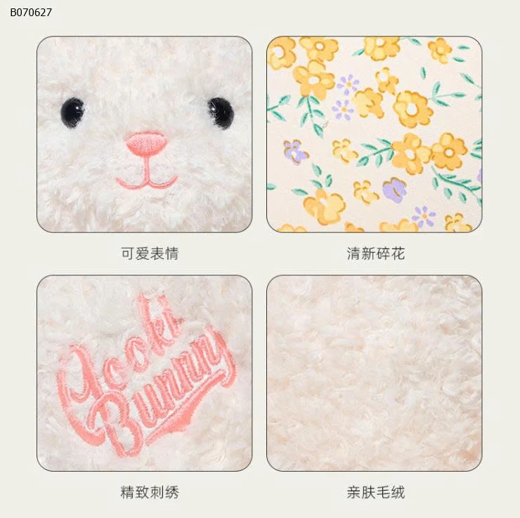 THỎ NHỒI BÔNG  JOOKI SIÊU DỄ THƯƠNG -sỉ 105k