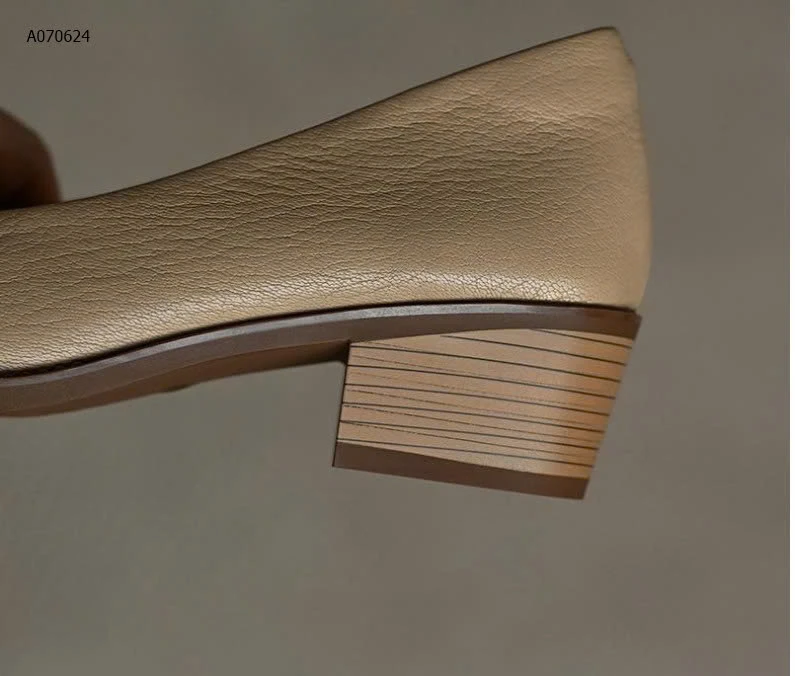 GIÀY CÔNG SỞ MŨI NHỌN GÓT VUÔNG- sỉ 177k