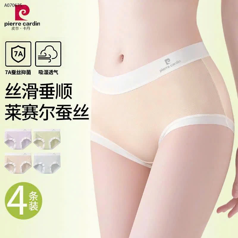 Quần chip  Băng của Pierre Cardin- sỉ 132k/set 4c mix màu