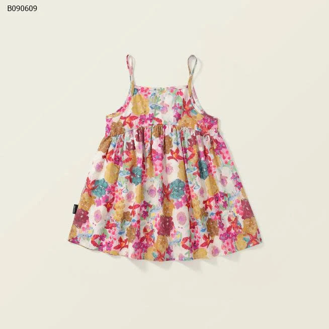 VÁY 2 DÂY HỌA TIẾT HÃNG PREMIUM -Sỉ 85k