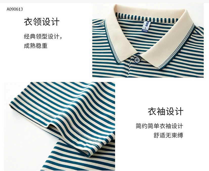 ÁO POLO SỌC NGANG  - sỉ 107k