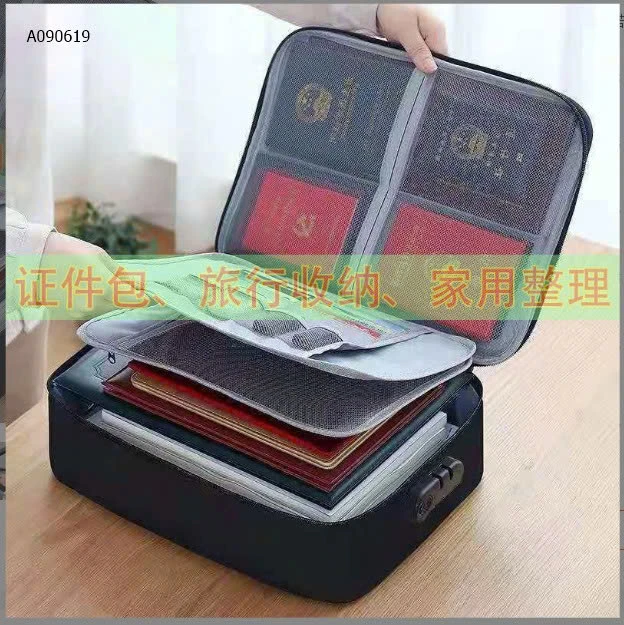  TÚI ĐỰNG TÀI LIỆU  3 TẦNG ĐA NĂNG  - Sỉ 60k/c ( có khoá)