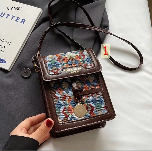 TÚI ĐEO VAI HỌA TIẾT THỔ CẨM CHO NỮ - sỉ 82k