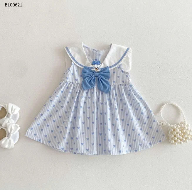 Váy cổ thủy thủ bé gái -sỉ 160k