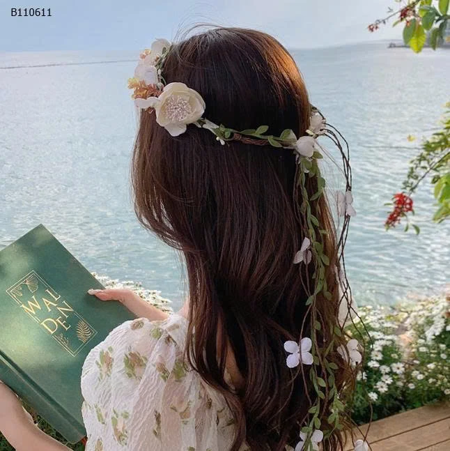 VÒNG HOA TẾT TÓC CHO BÉ   - sỉ 60k