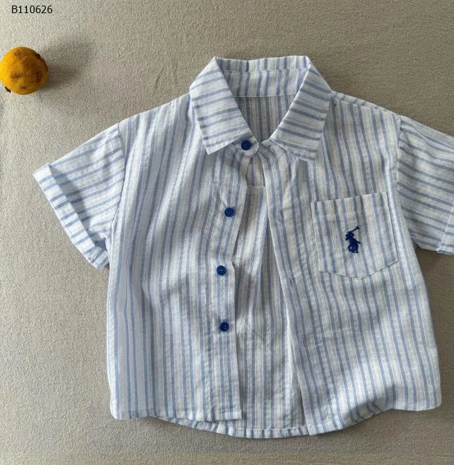 ÁO SƠ MI KẺ THÊU NGỰC -sỉ 135k