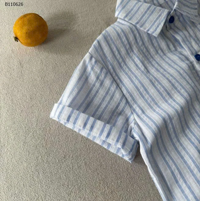 ÁO SƠ MI KẺ THÊU NGỰC -sỉ 135k