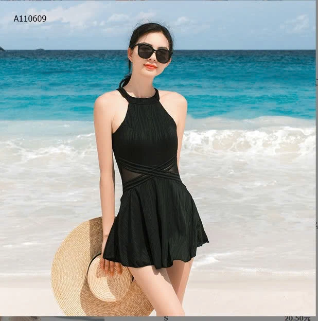 BỘ BƠI CỔ YẾM LIỀN THÂN NỮ- sỉ 105k