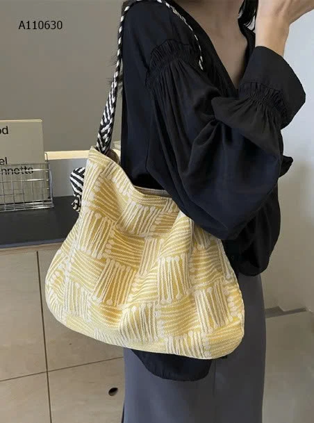 TÚI TOTE VẢI ĐEO CHÉO-Sỉ 137k