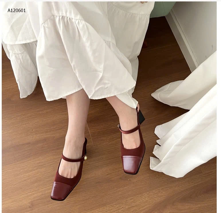 GIÀY CAO GÓT MŨI VUÔNG - sỉ 193k