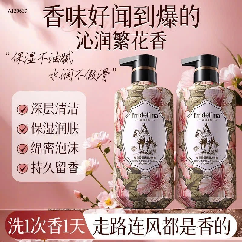 SỮA TẮM NƯỚC HOA I’MDELFINA-Sỉ 99k/chai 810ml