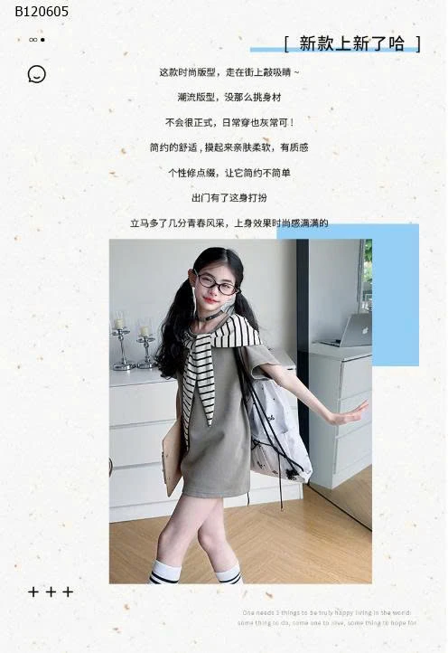 VÁY SUÔNG PHỐI KHĂN BG SZ ĐẠI - sỉ 186k