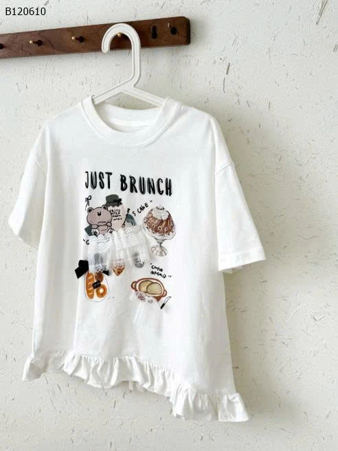 VÁY ĐUÔI CÁ PHỐI VIỀN BÈO BÉ GÁI-Sỉ 159k