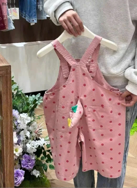 QUẦN YẾM HỒNG CHẤM BI CHO BÉ-Sỉ 178k