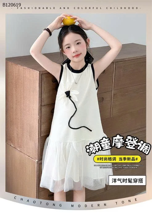 VÁY SUÔNG SÁT NÁCH CHO BÉ GÁI -Sỉ 215k