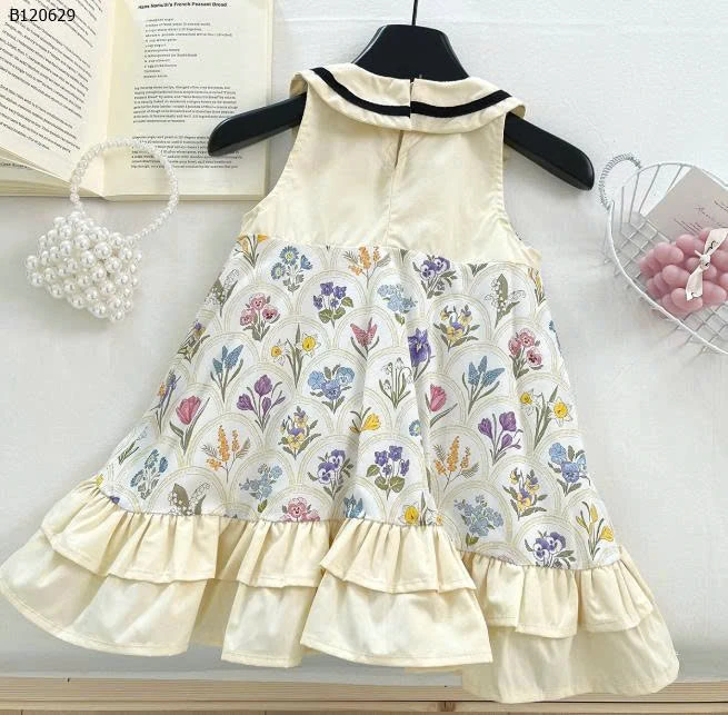 VÁY CỔ YẾM HOA  -Sỉ 144k