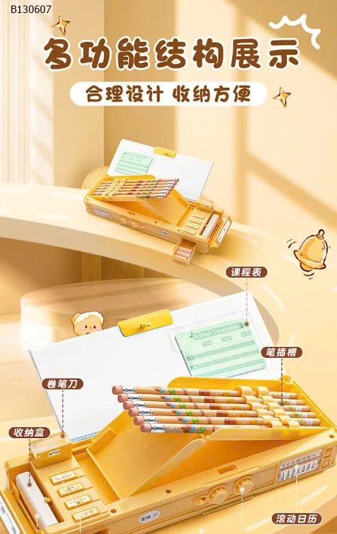 HỘP BÚT CHÌ ĐA NĂNG -Sỉ 74k