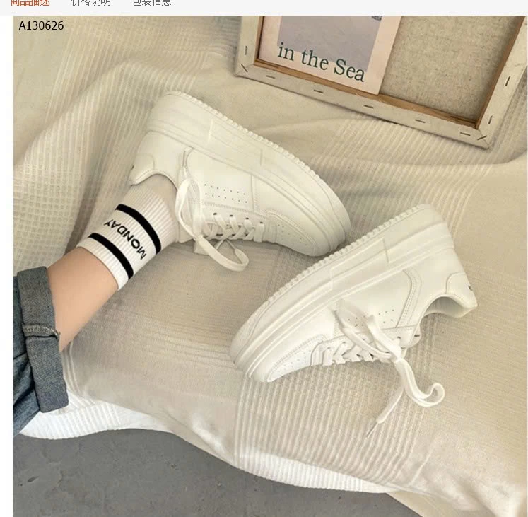 GIÀY THỂ THAO TRẮNG CHO NỮ sỉ 141k