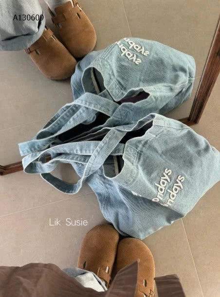 Túi tote denim- sỉ 65k