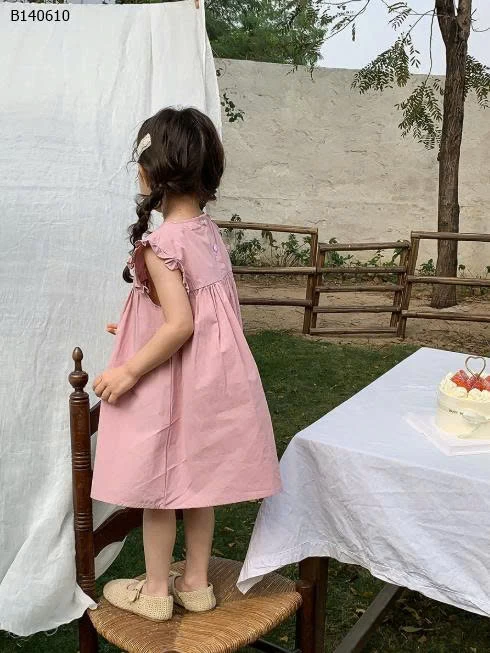 VÁY SUÔNG SÁT NÁCH THÊU HOA BG-Sỉ 121k